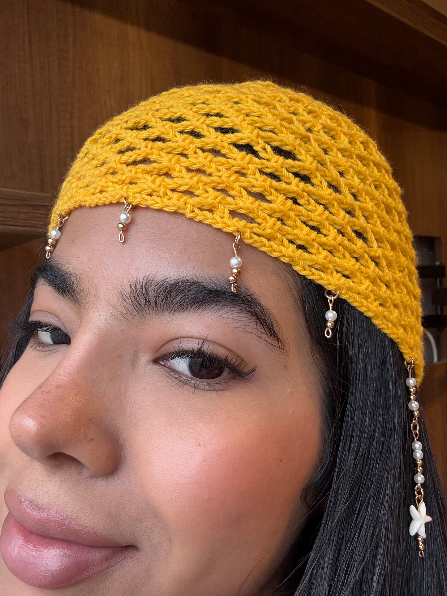 Gorrito crochet - MANGO GLOW