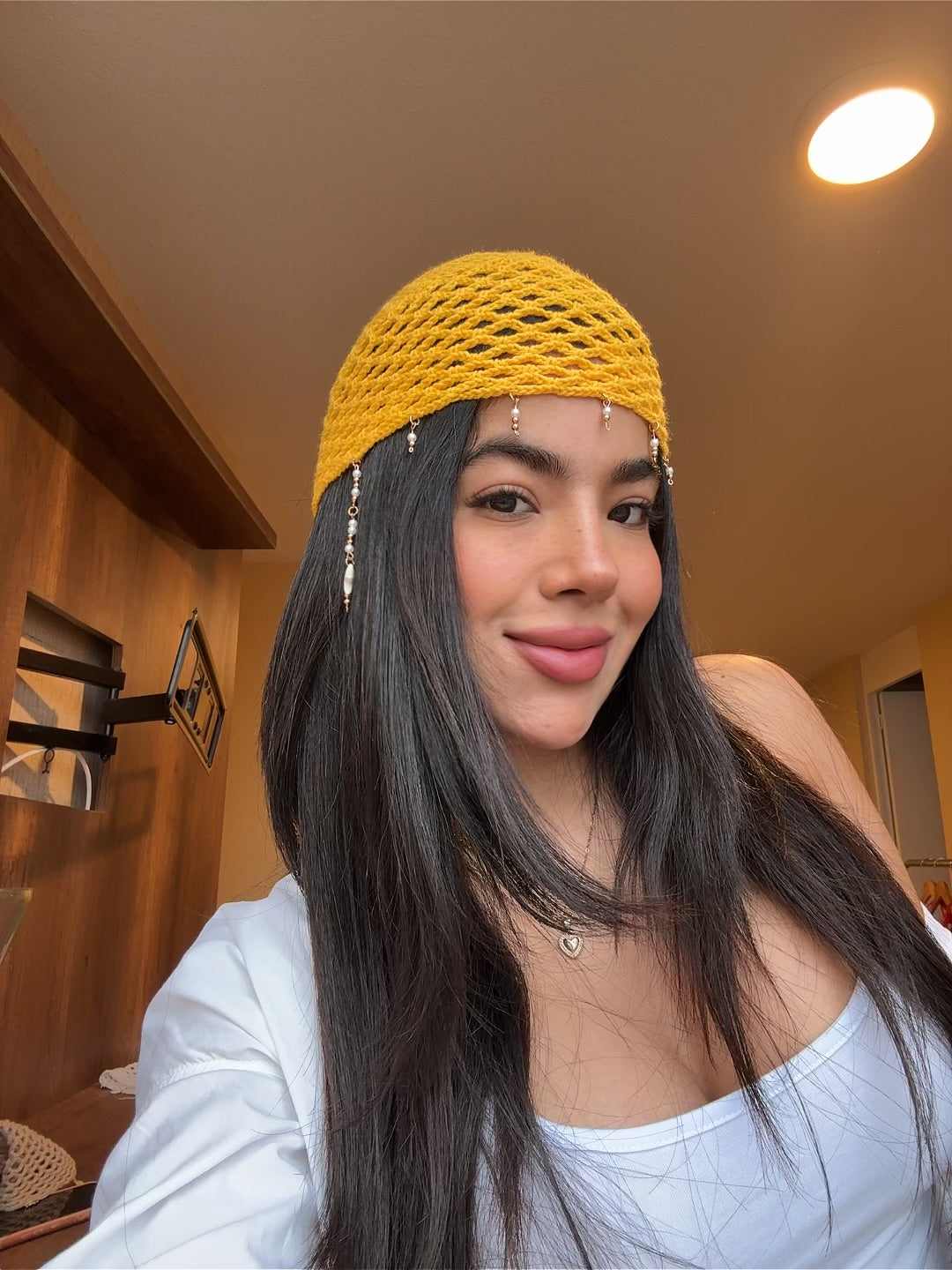 Gorrito crochet - MANGO GLOW