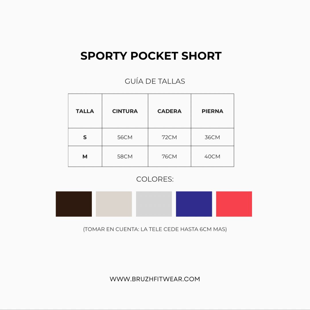 ÍNDIGO SPORTY POCKET BICKER SHORT