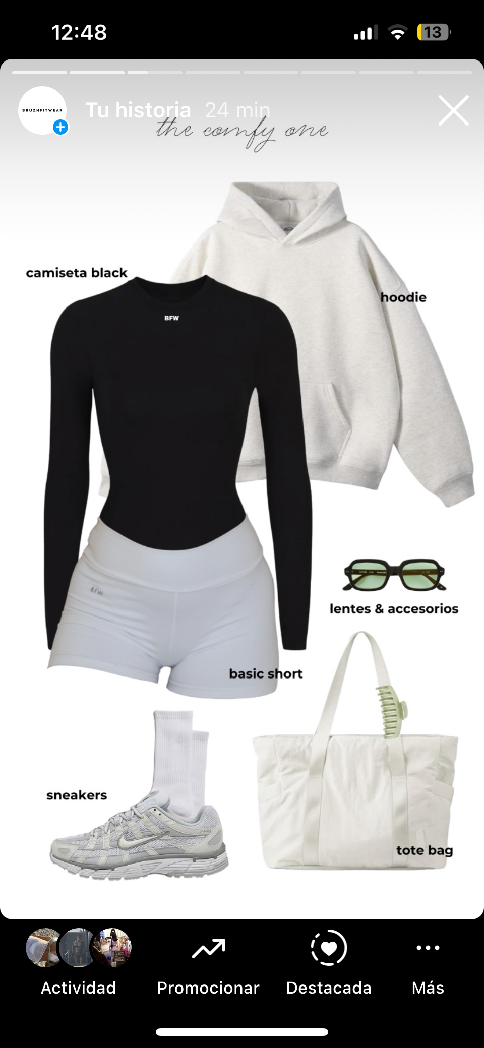 Camiseta deportiva manga larga negro