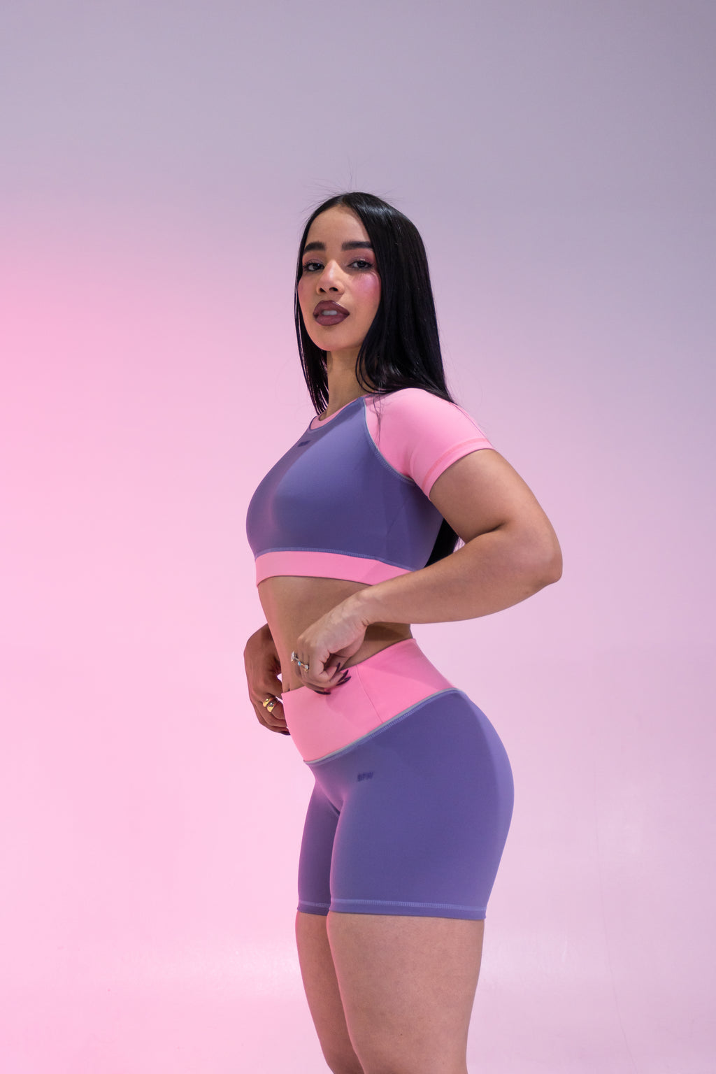 PURPLE CROP TOP⭐️