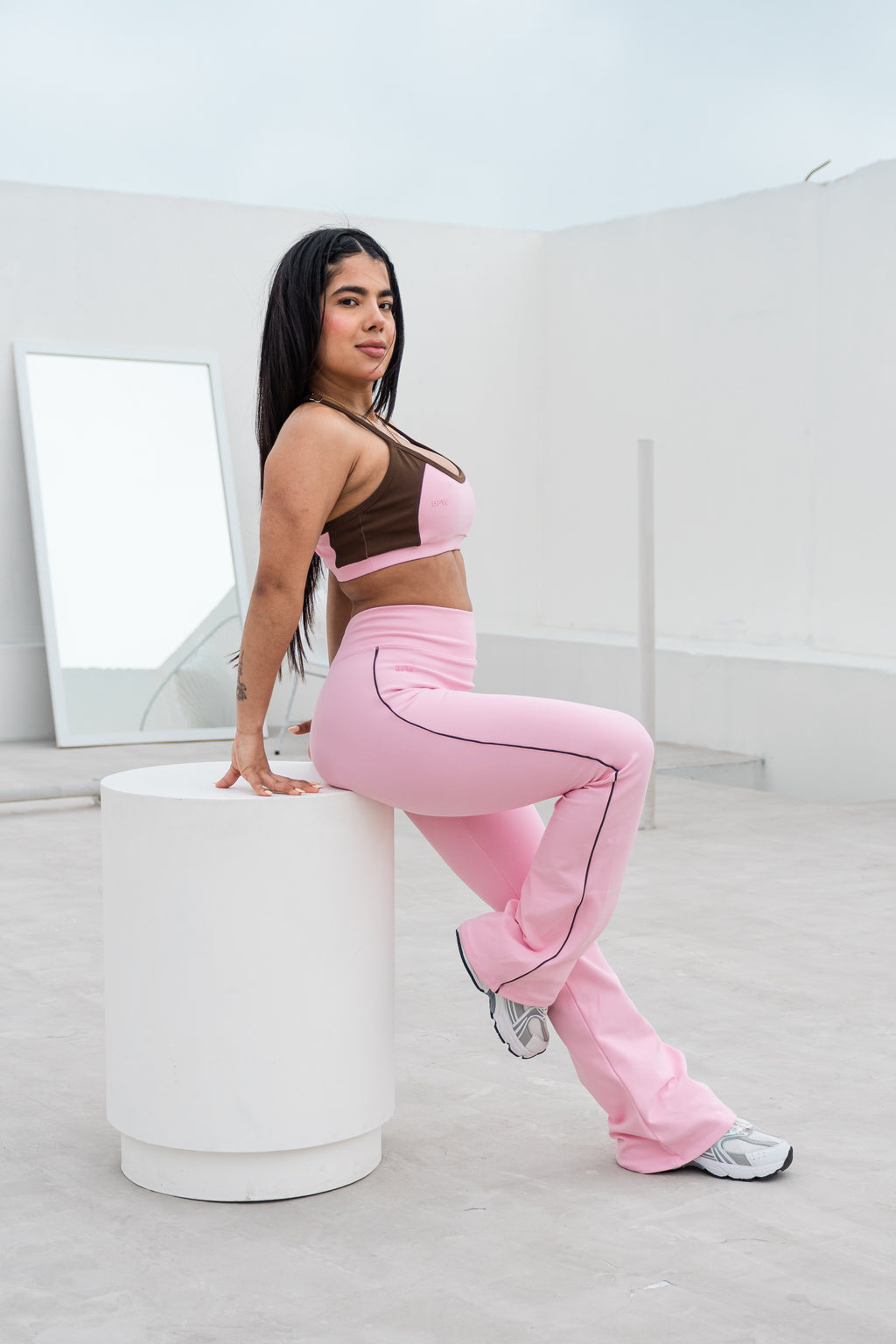 PINK BADDIE SUPPORT TOP