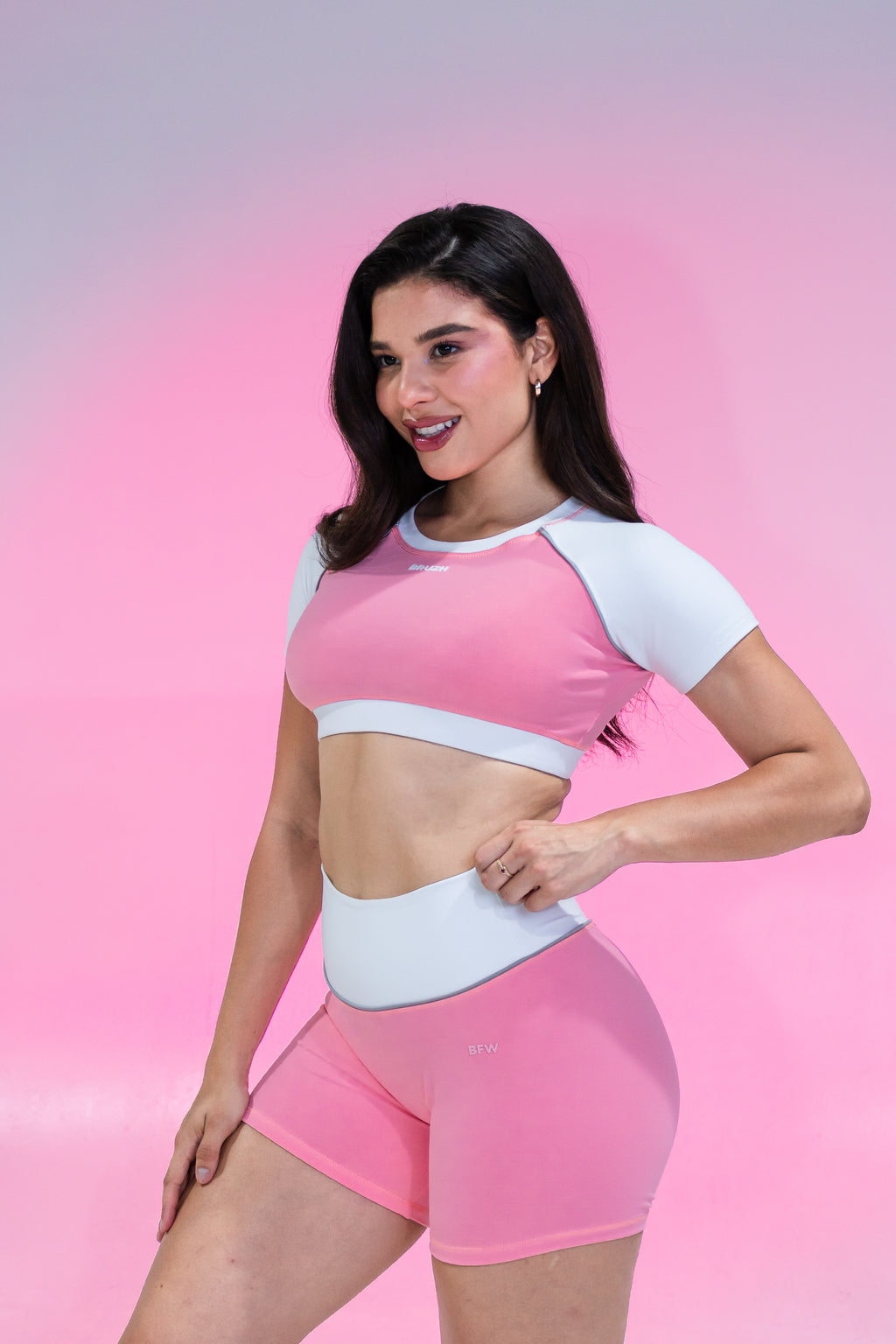 BUBBLE CROP TOP
