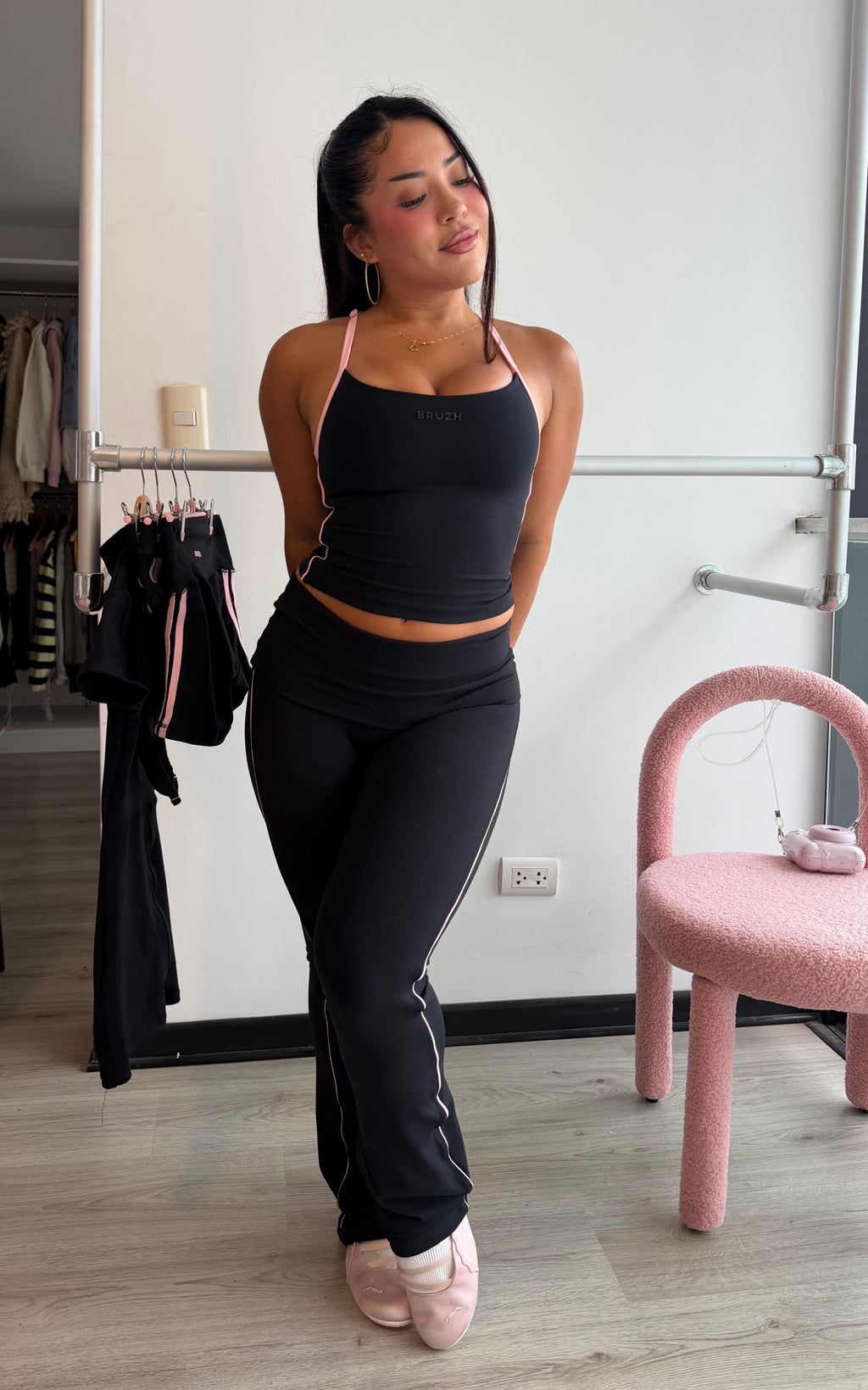BLACK🖤+🎀PINK VIVIDI FAJA