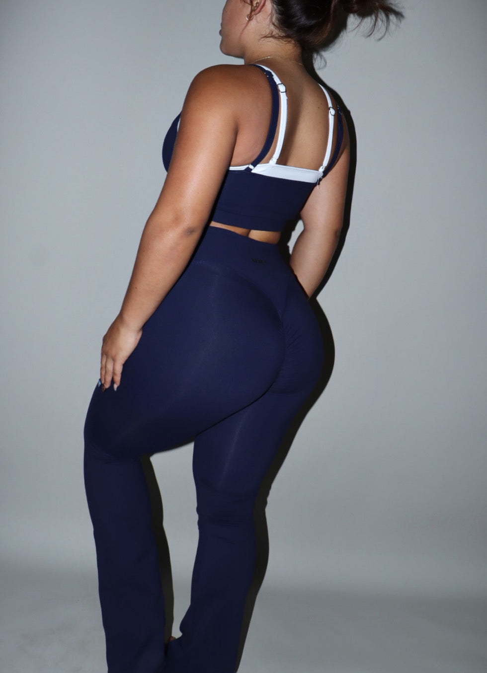 BLUE NIGHT LAYERED CROP TOP