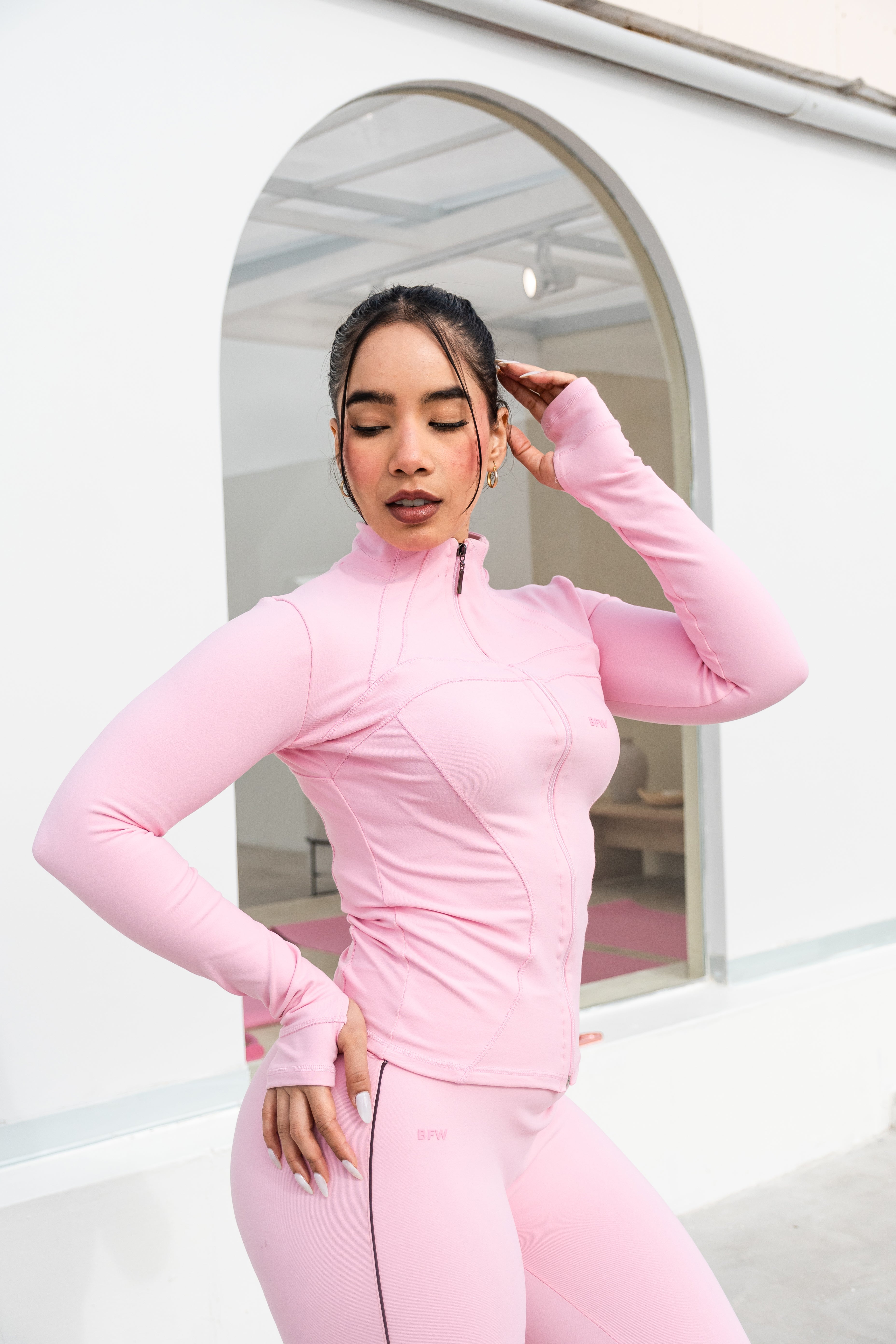 PINK BADDIE JACKET FAJA SPORT