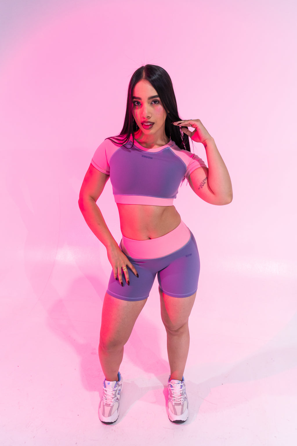 PURPLE CROP TOP⭐️