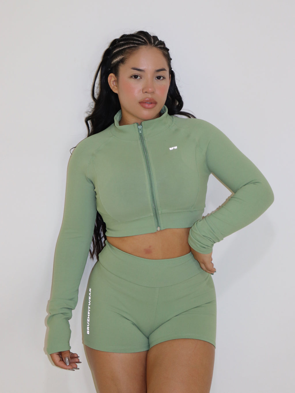 FLORAL CROPPED JACKET