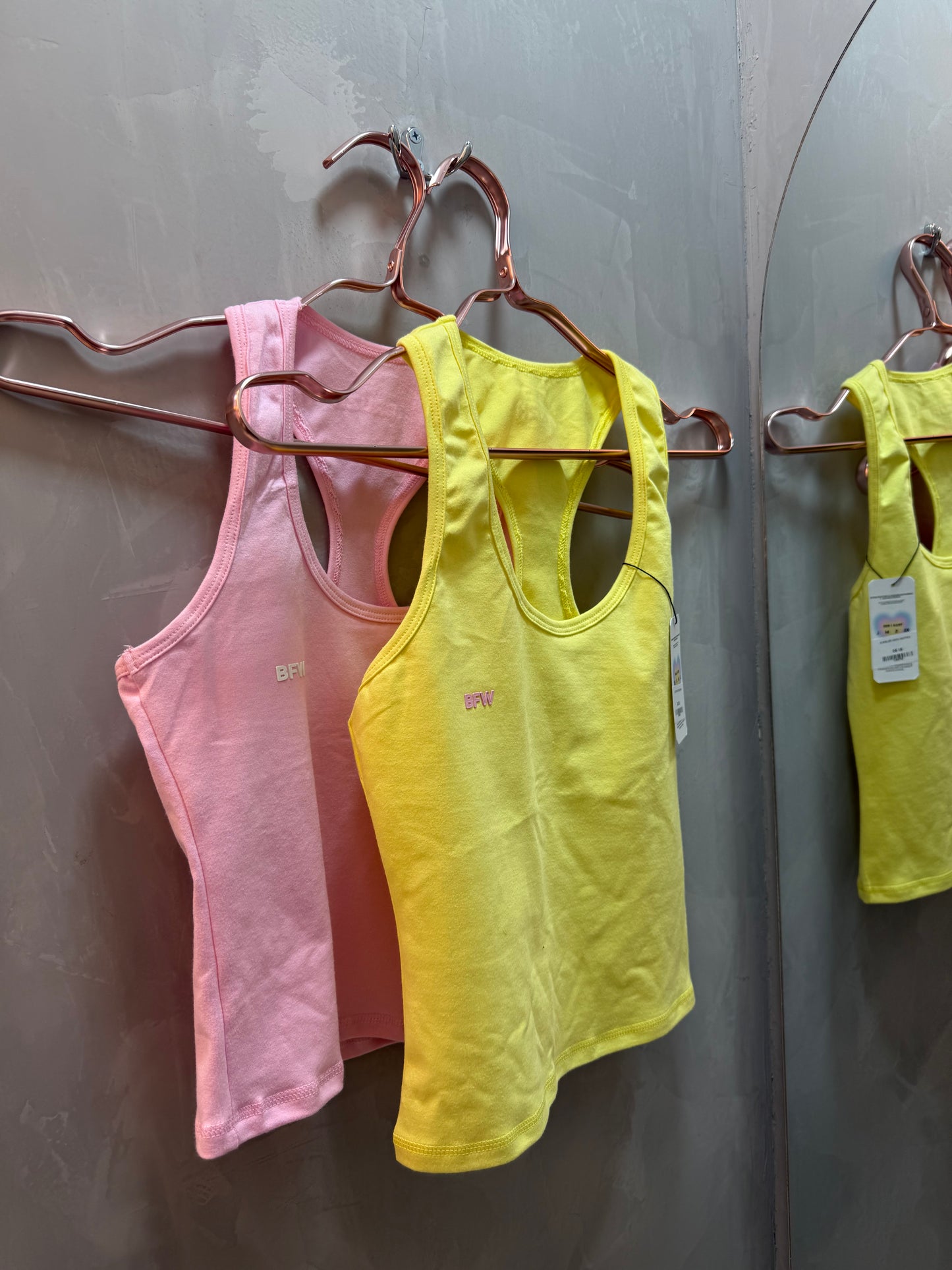 Pack 2 cotton vividi rosa + yellow