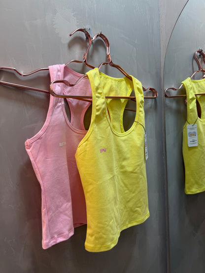 Pack 2 cotton vividi rosa + yellow
