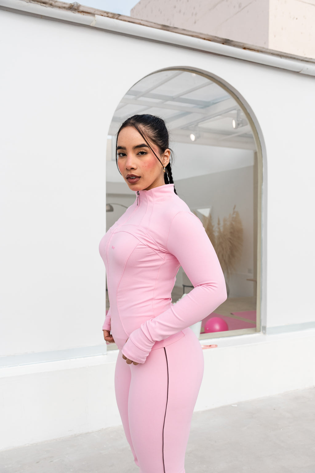 PINK BADDIE JACKET FAJA SPORT