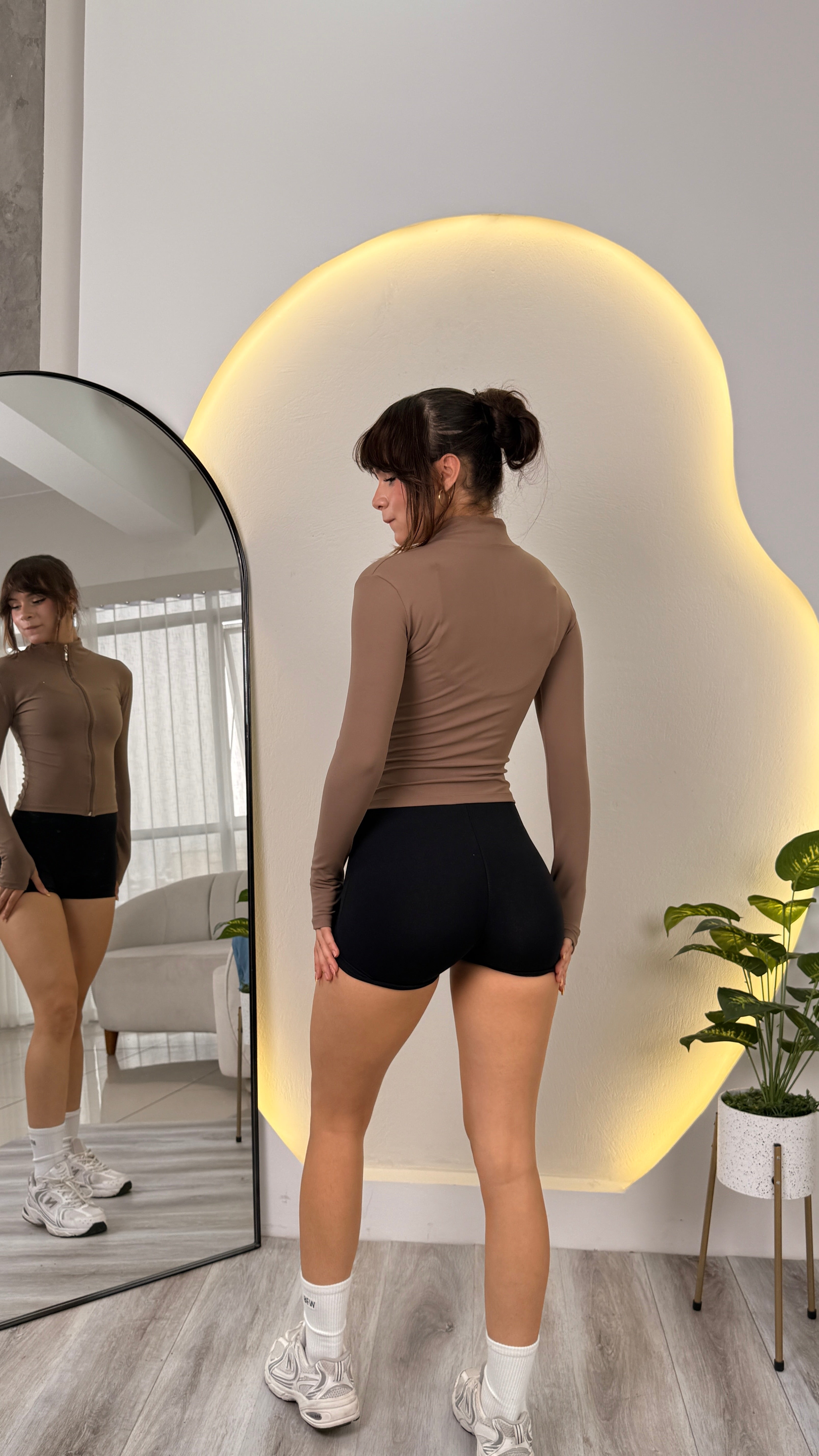 JACKET FAJA MOCCA