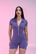 PURPLE ZIPPERSUIT ⭐️