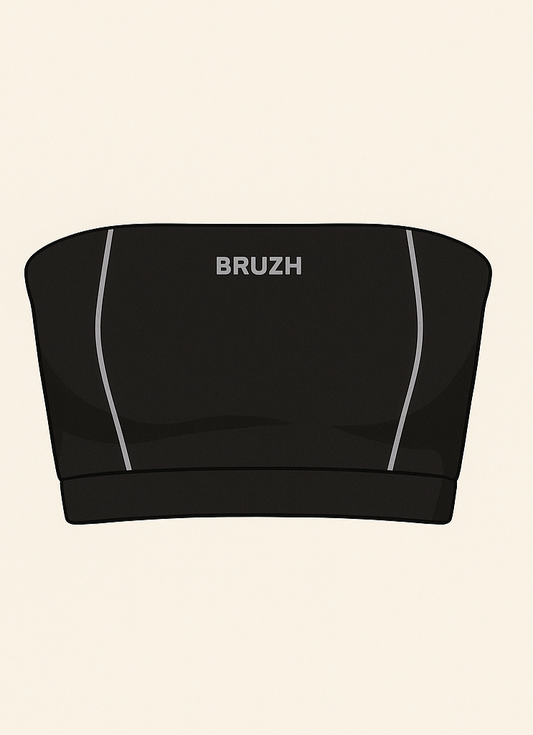 BLACK STRAPPLE TOP