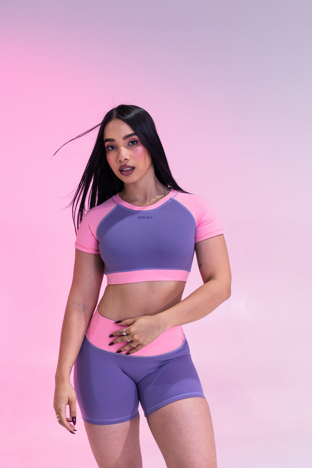 PURPLE CROP TOP⭐️