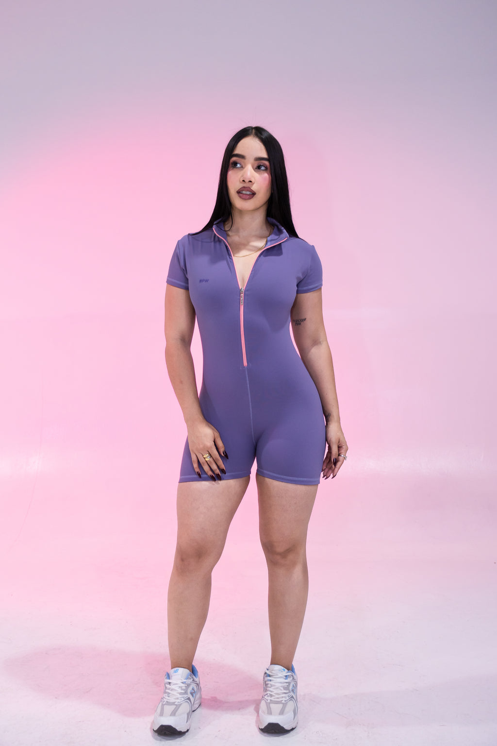 PURPLE ZIPPERSUIT ⭐️