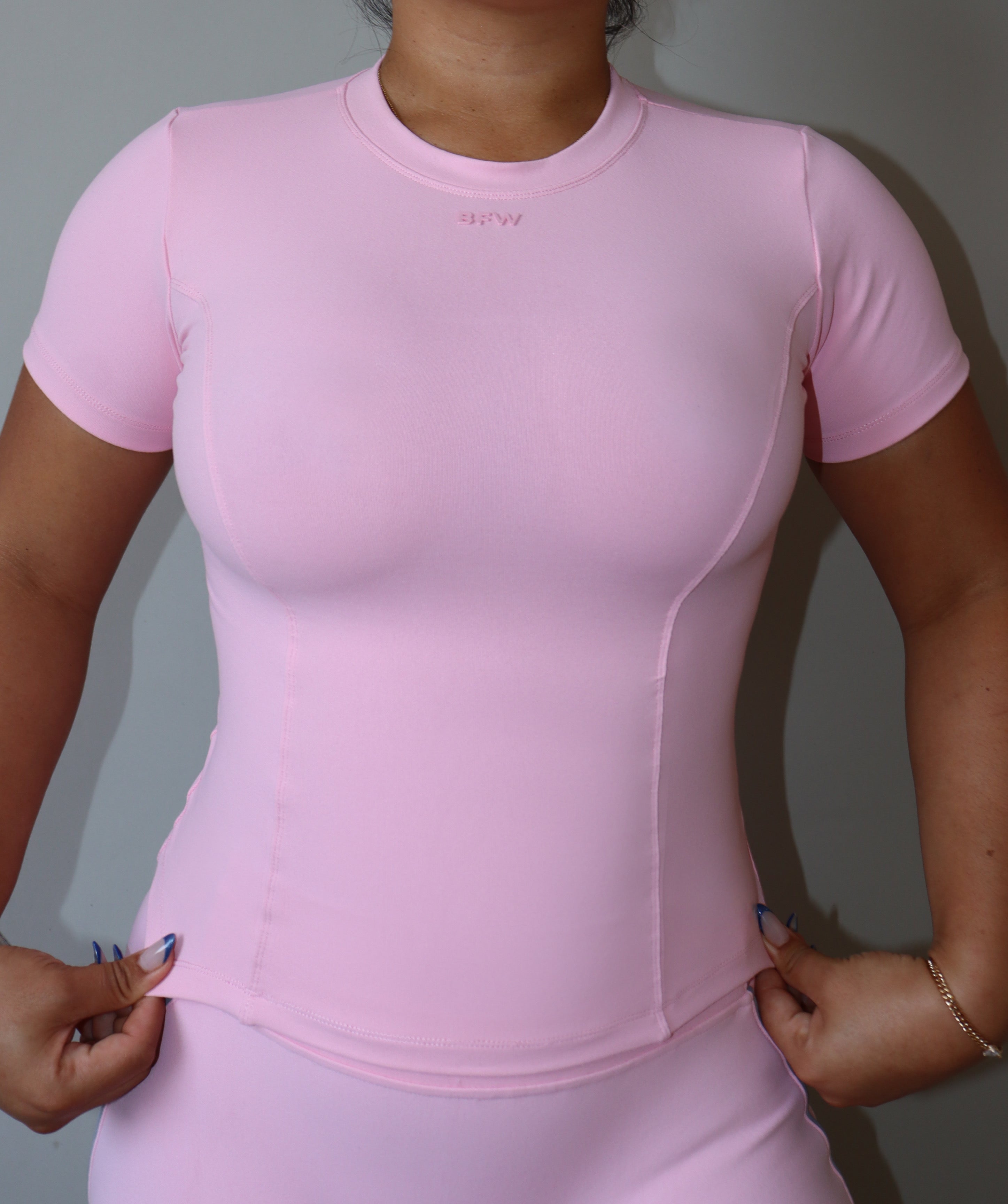TSHIRT FAJA BABY PINK