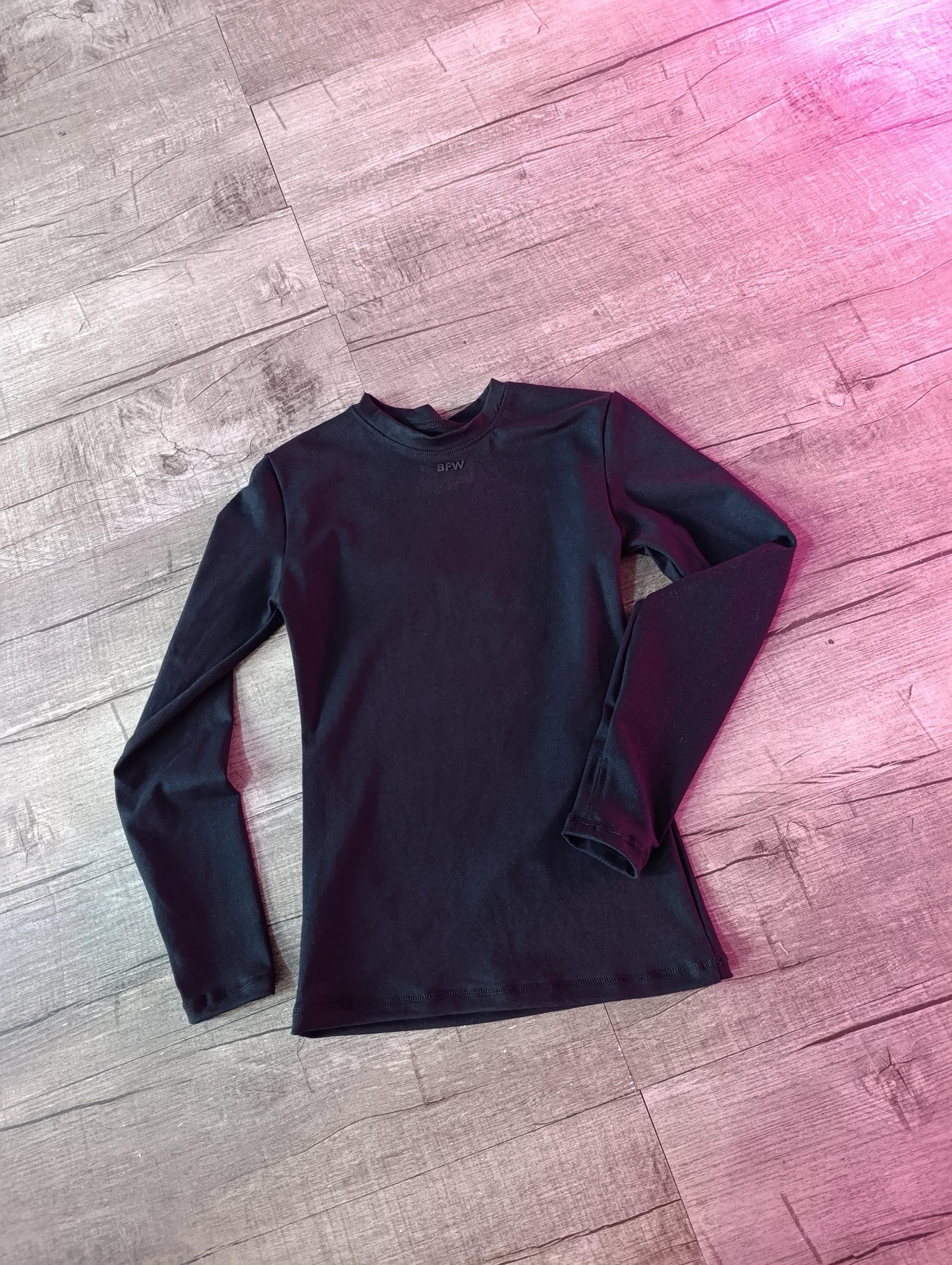 Tshirt faja manga larga negro M