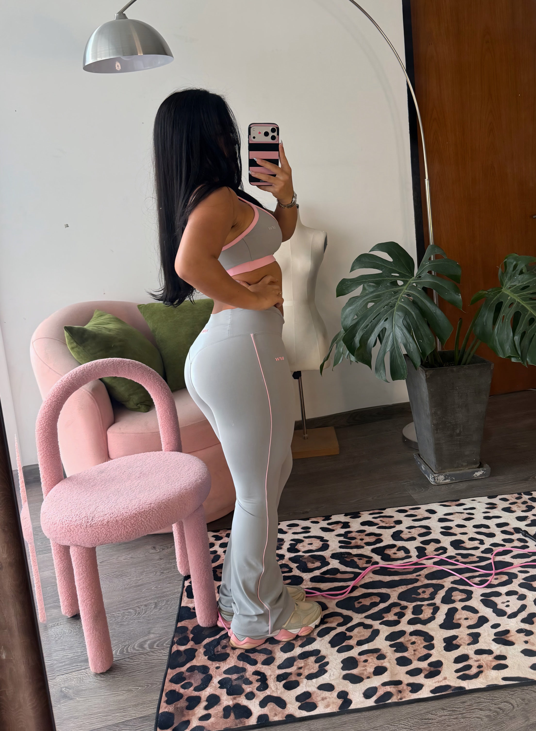 PANT PINKGRAY