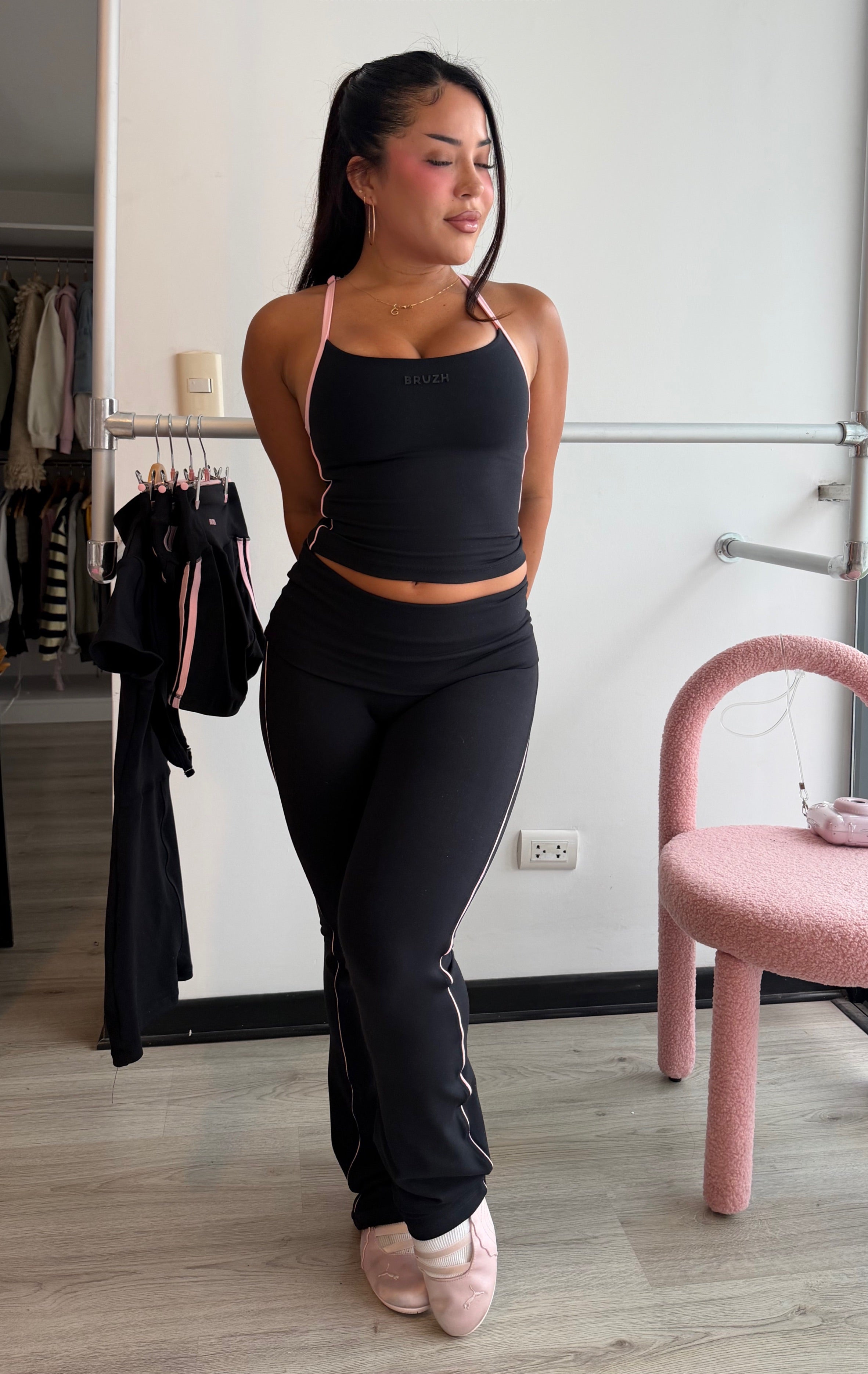 BLACK🖤+🎀PINK VIVIDI FAJA