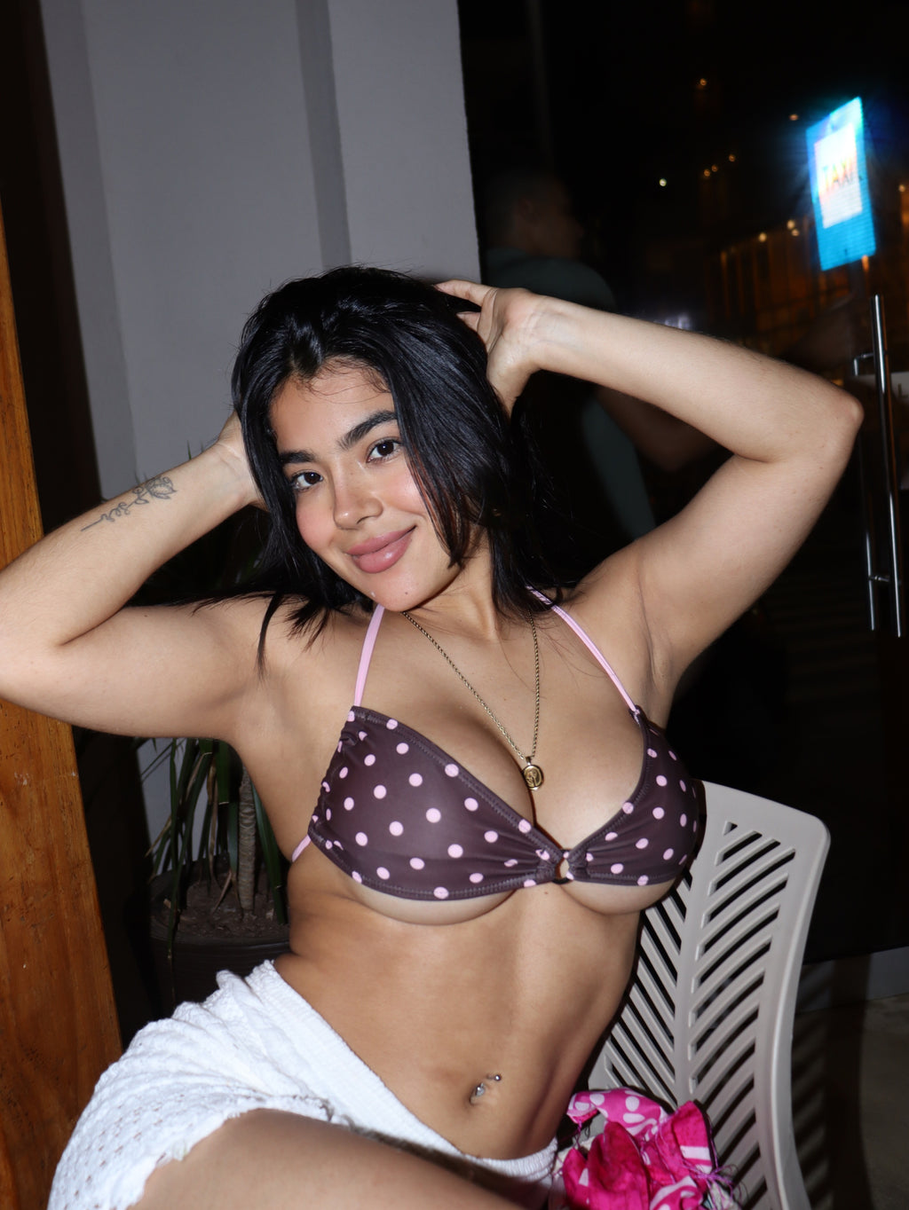 Bikini Polka Chocolat