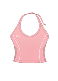 TOP HALTER PALO ROSA