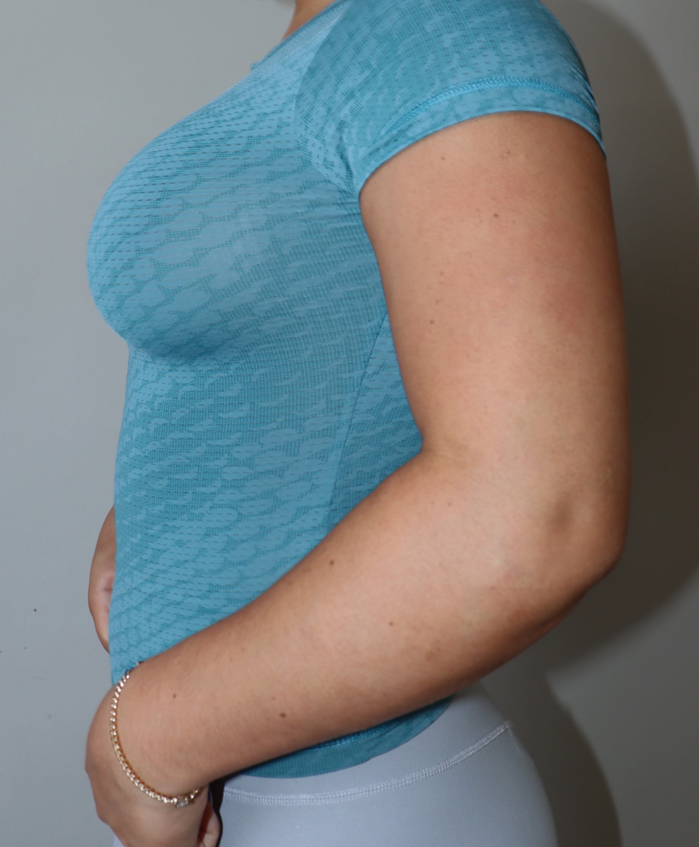 Tshirt transpirable agua marina