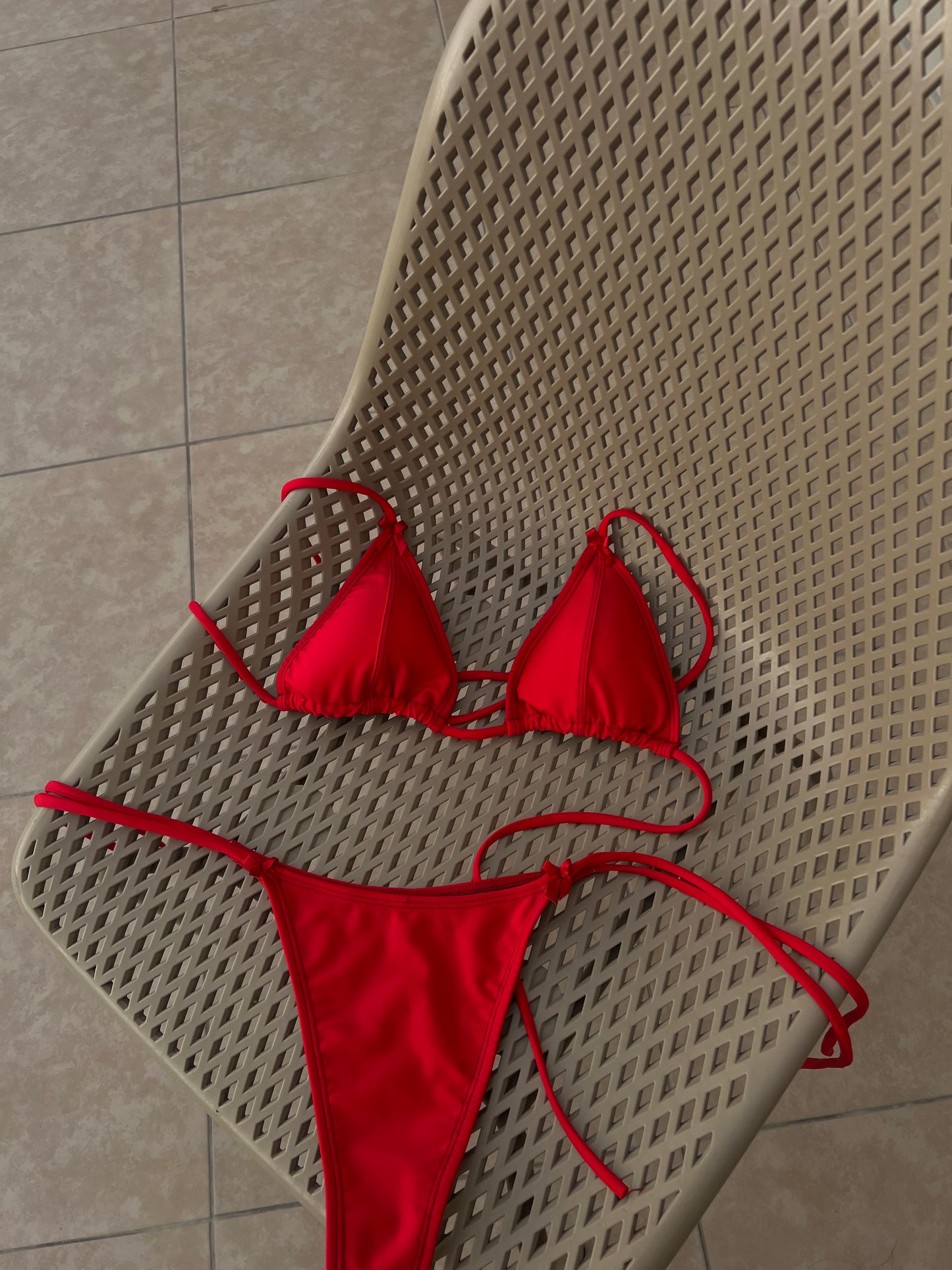 COQUETTE ROUGE - BIKINI TRIANGULO