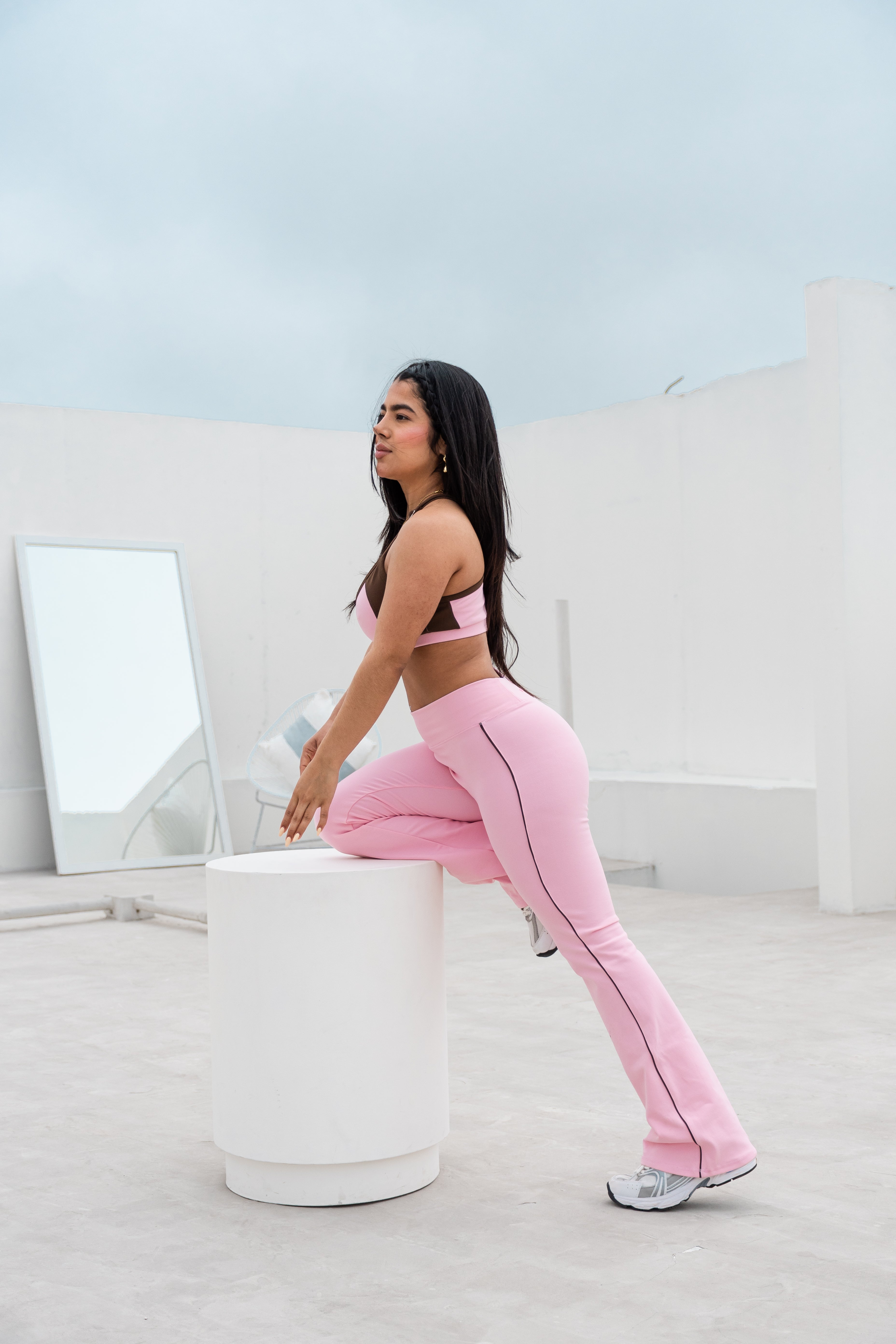 PINK BADDIE PANTS
