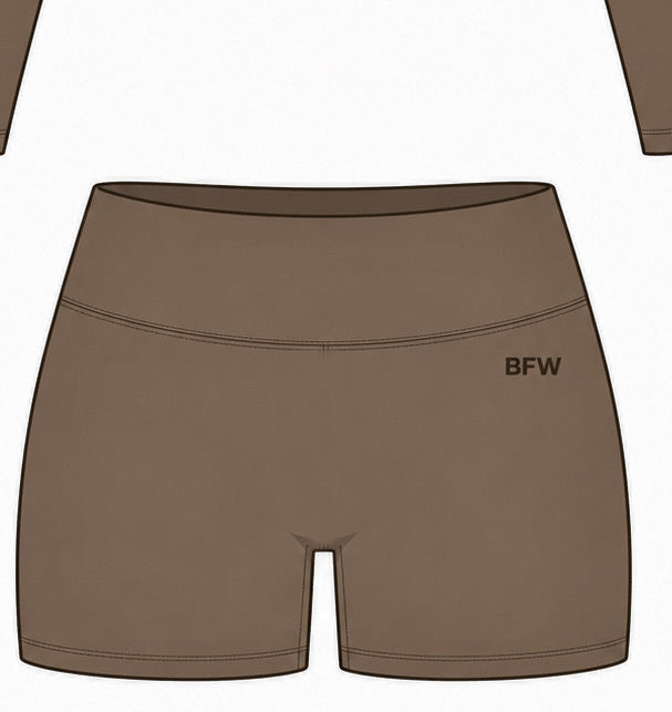 SHORT CLASIC MOCCA