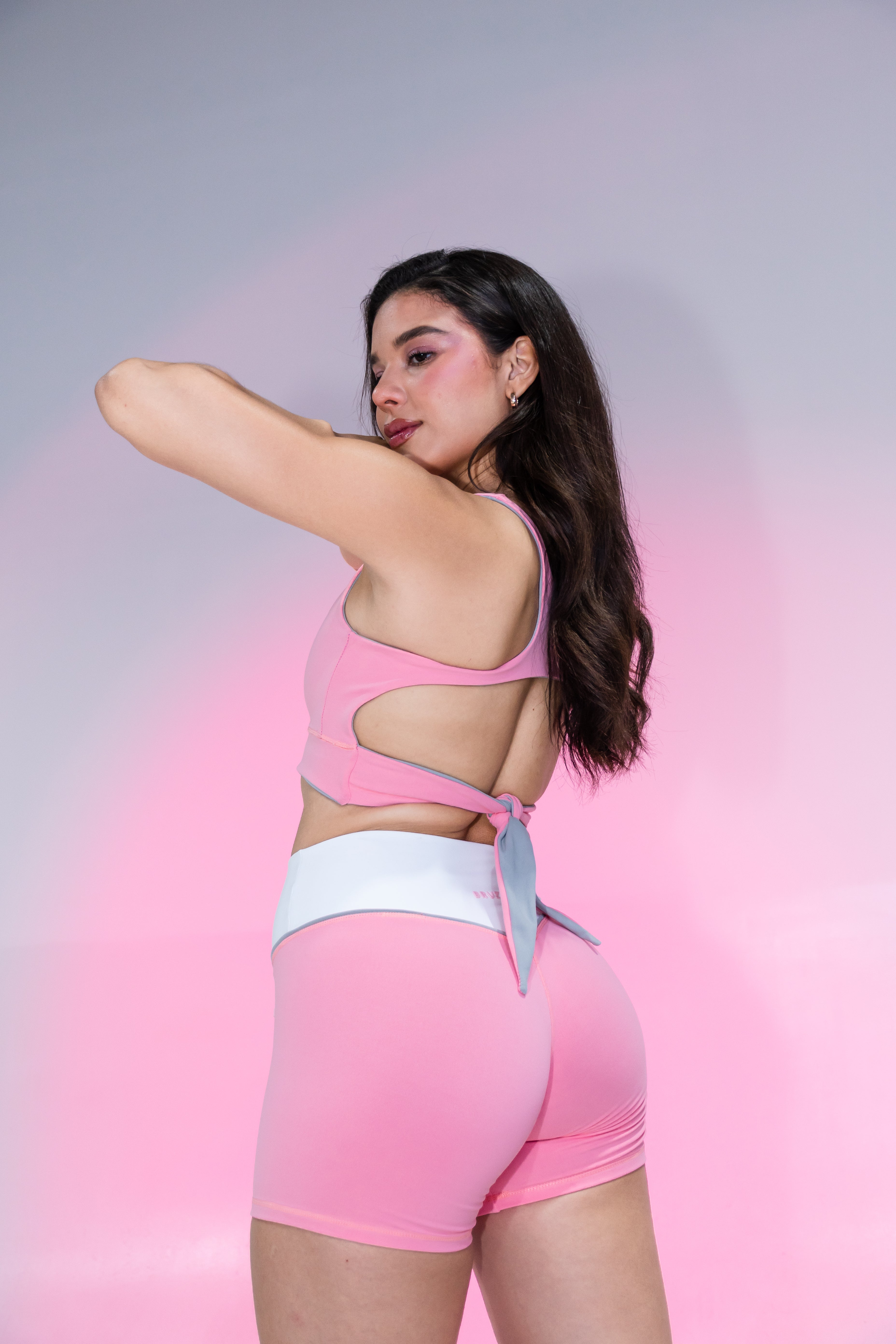 REVERSIBLE TOP ROSA + GRAY⭐️