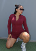 BORGOÑA GYM JACKET CIERRE LARGO
