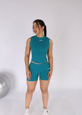 Soft verde cerceta tank top