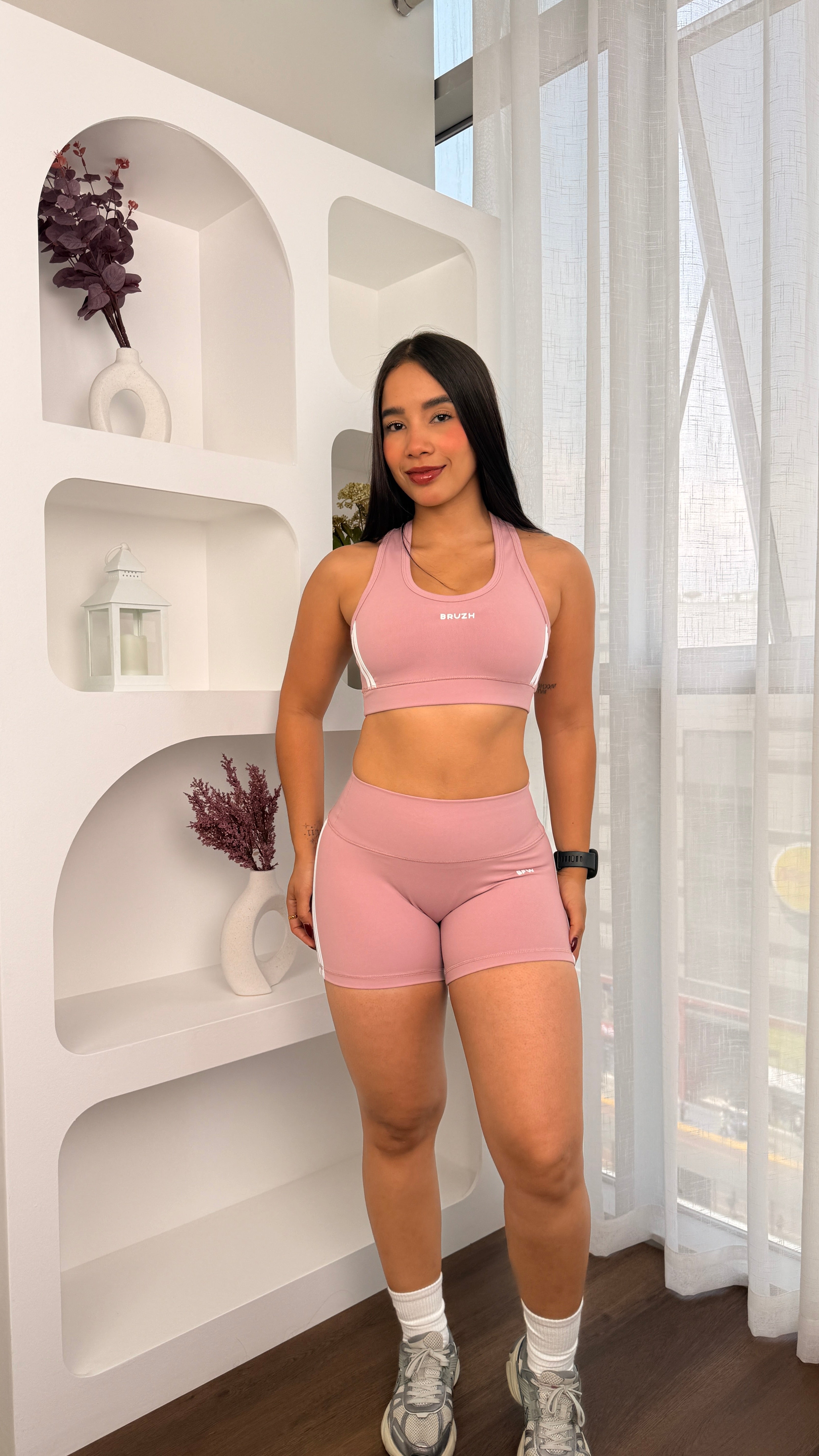 SPORTY TOP PALO ROSA