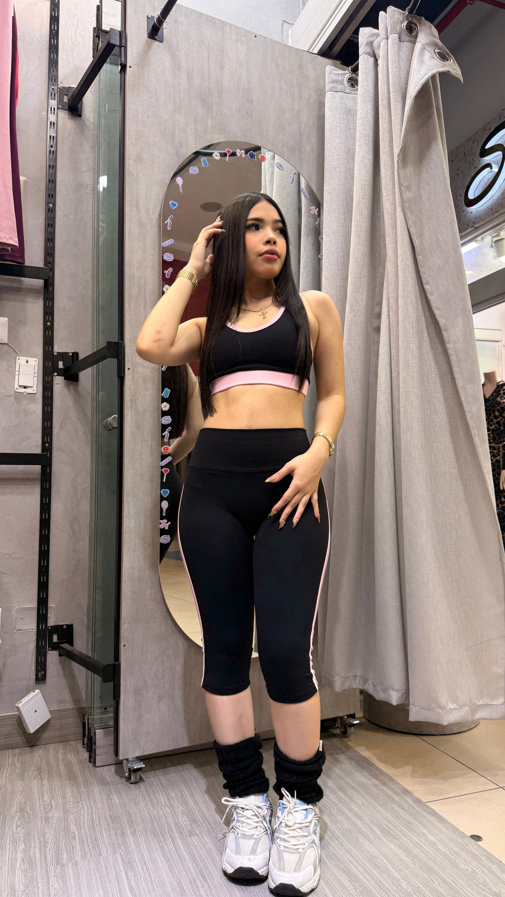 SPORTY CAPRI LEGGIN BLACKPINK