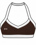 TOP MINIMALIST MARRÓN