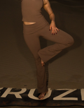 CARAMEL FOLDOVER PANTS