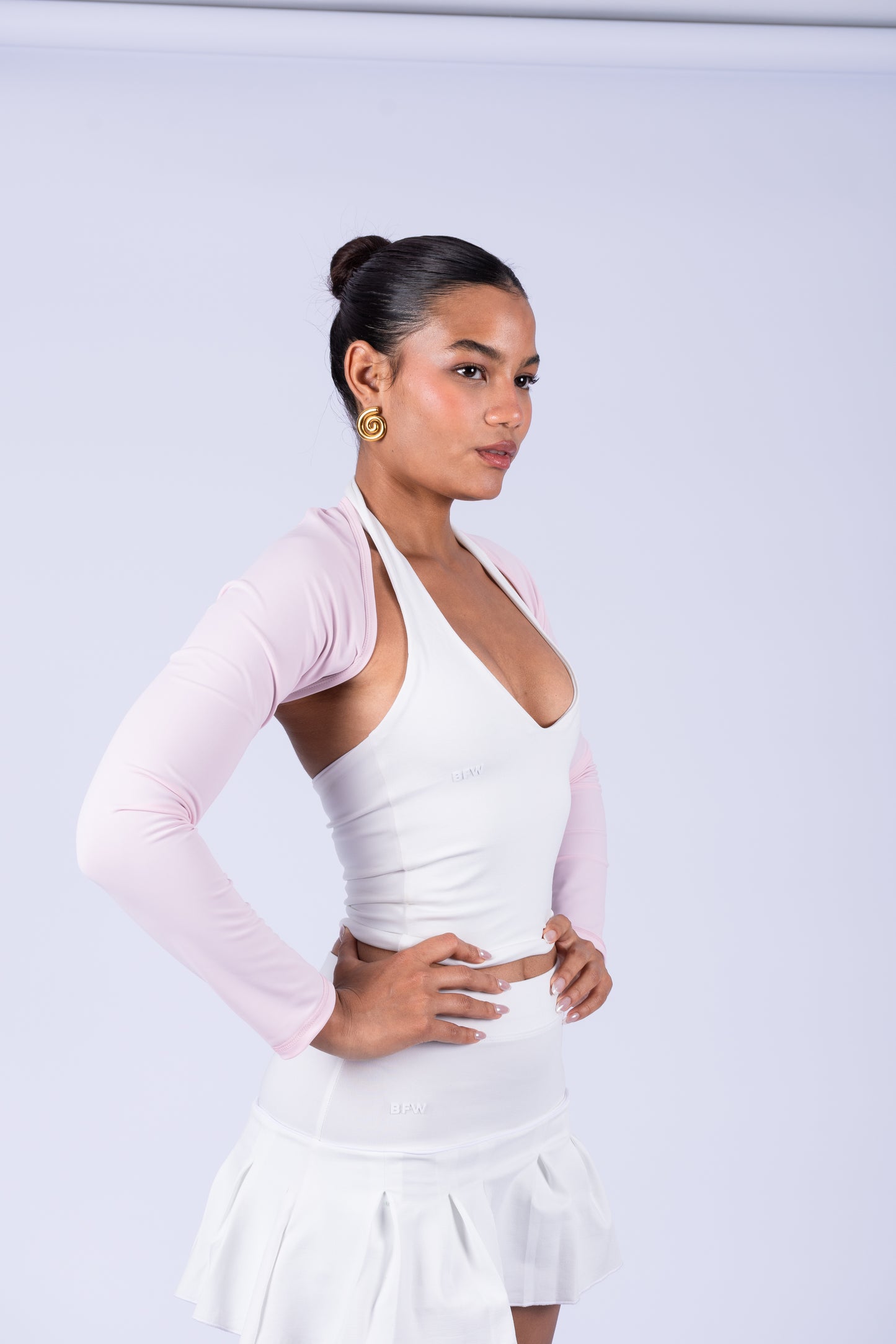 Pink bolero