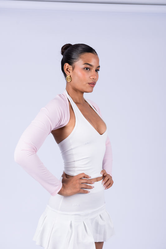 Pink bolero