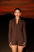 DARK BROWN FAJA JACKET