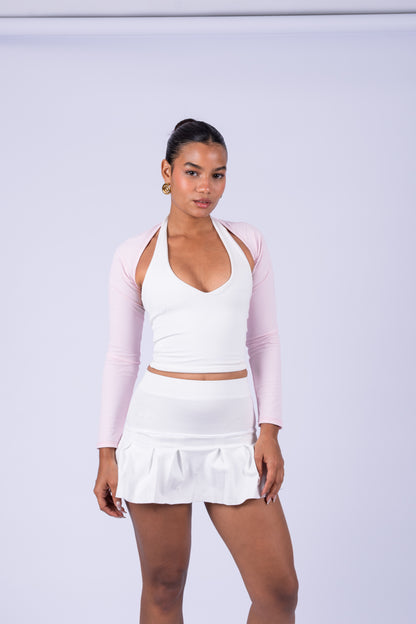 Pink bolero