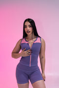 PURPLE ZIPPER TOP⭐️
