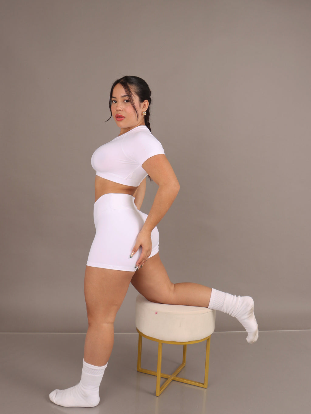 NIEVE CROP TOP MANGA CORTA (Energy collection)