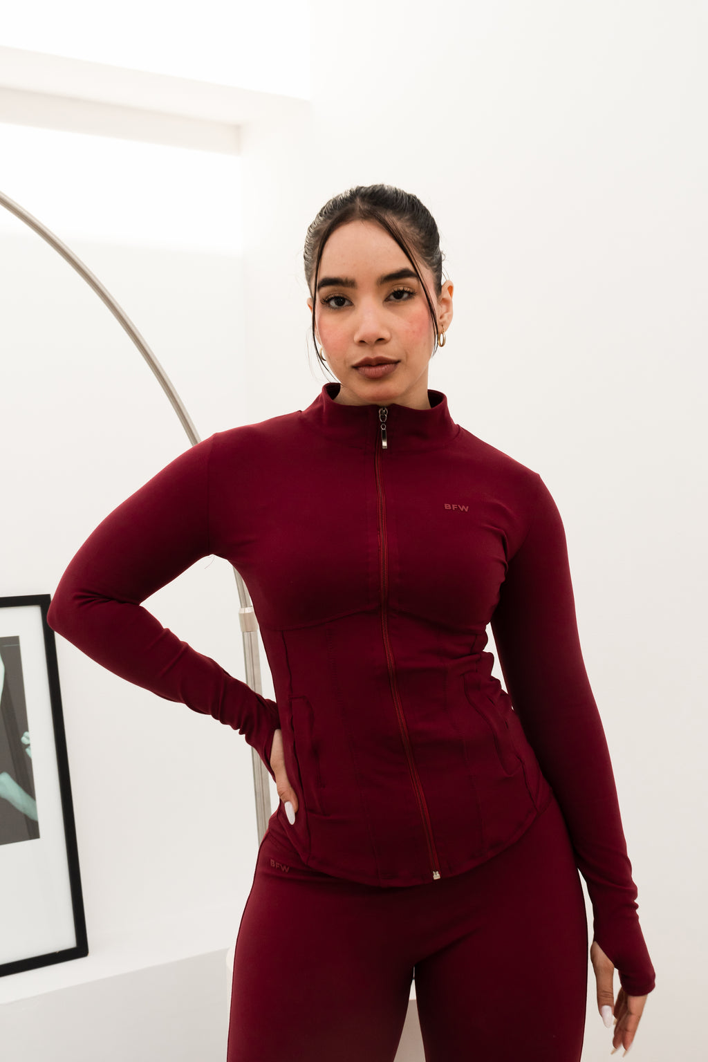 RED VELVET CORSET JACKET