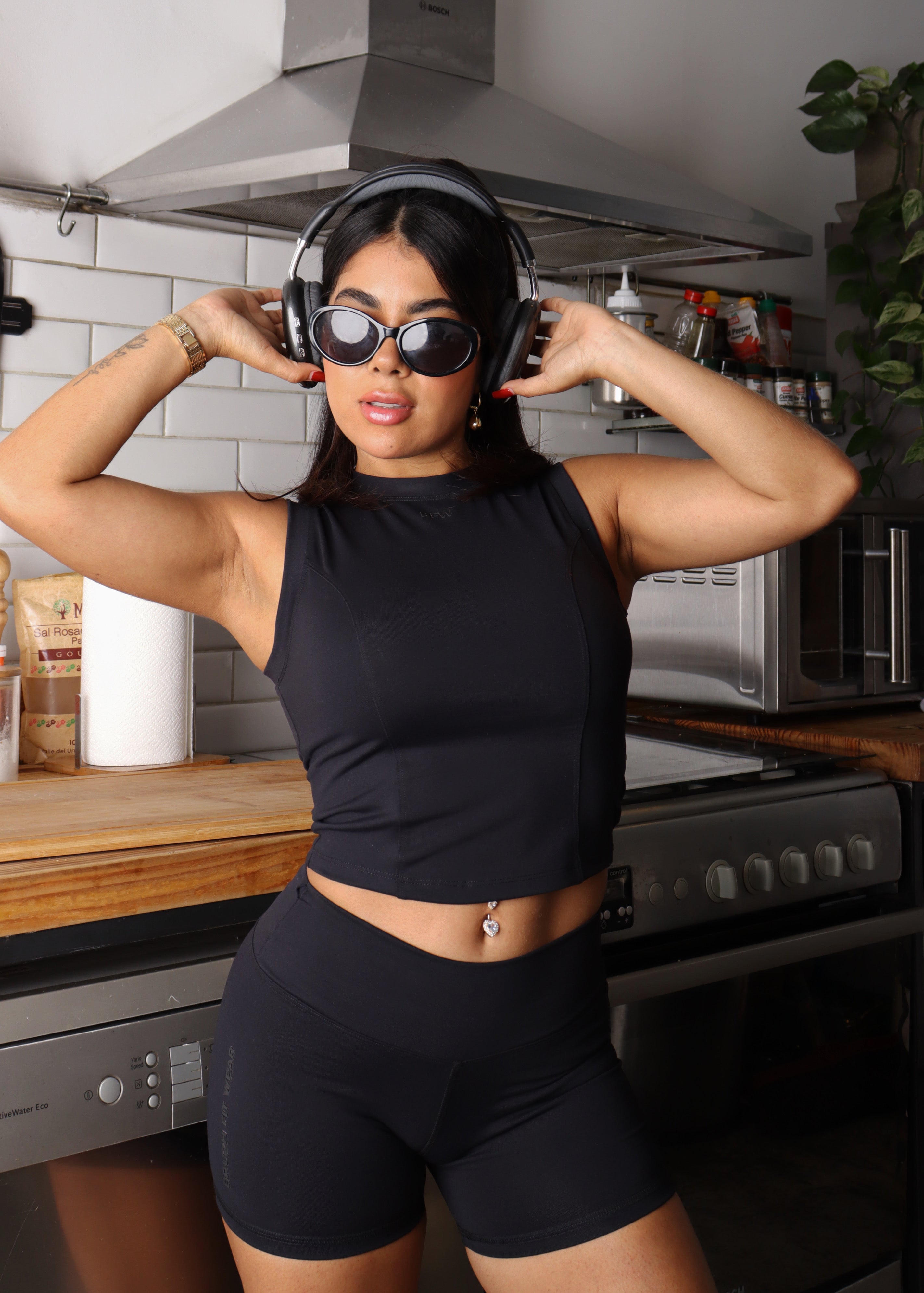 Every day black tank top