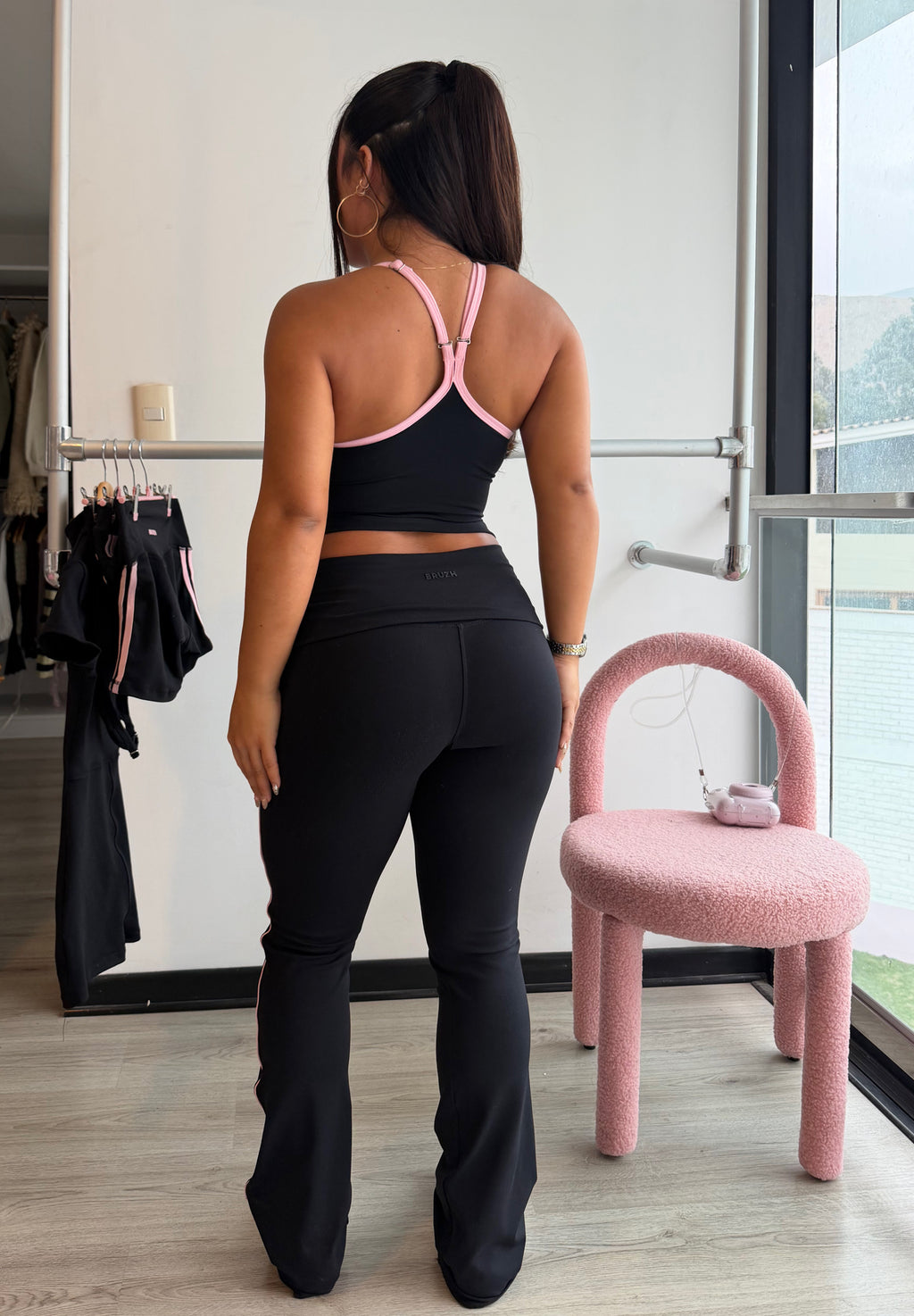 BLACK🖤+🎀PINK VIVIDI FAJA