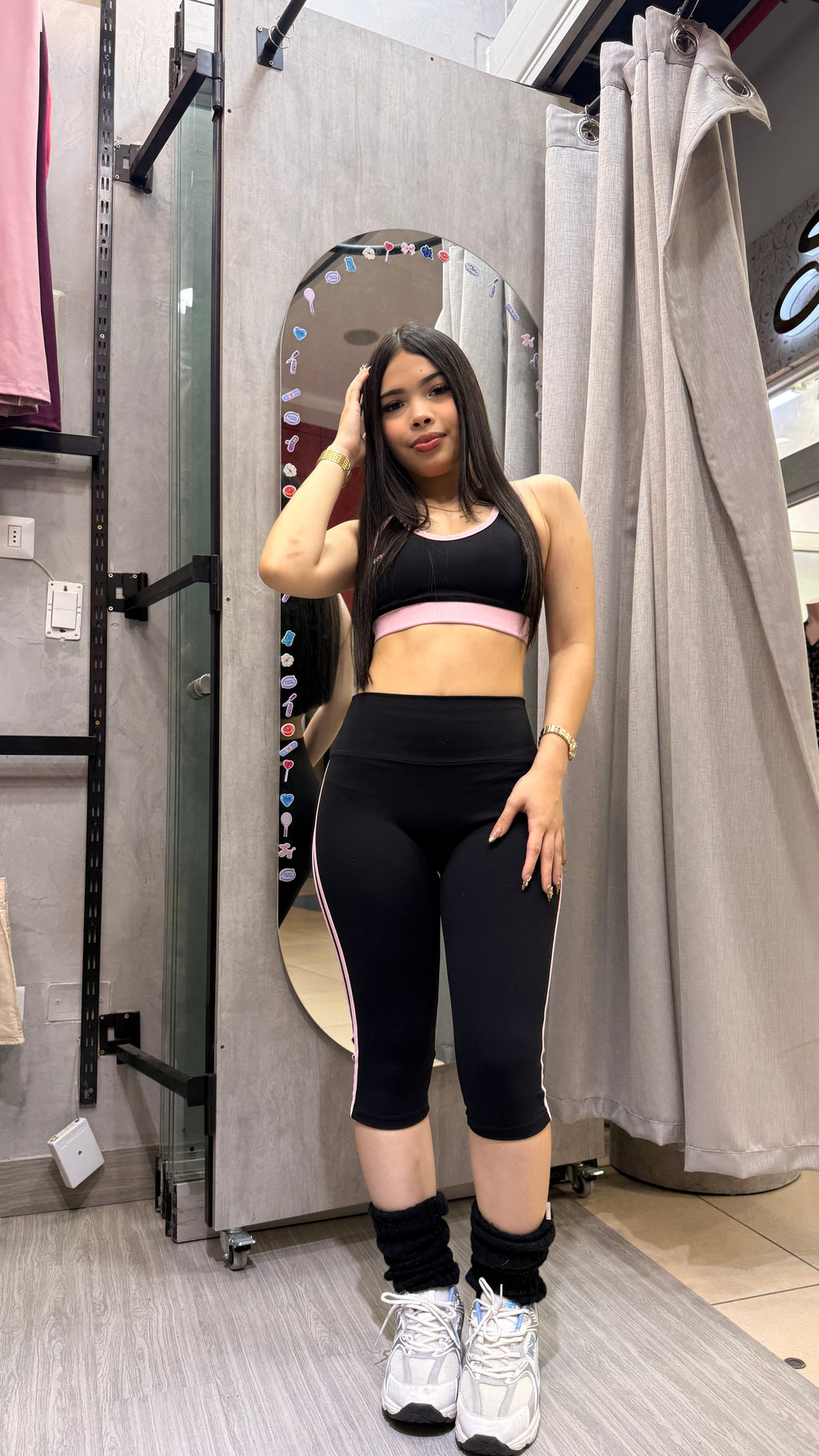 SPORTY CAPRI LEGGIN BLACKPINK