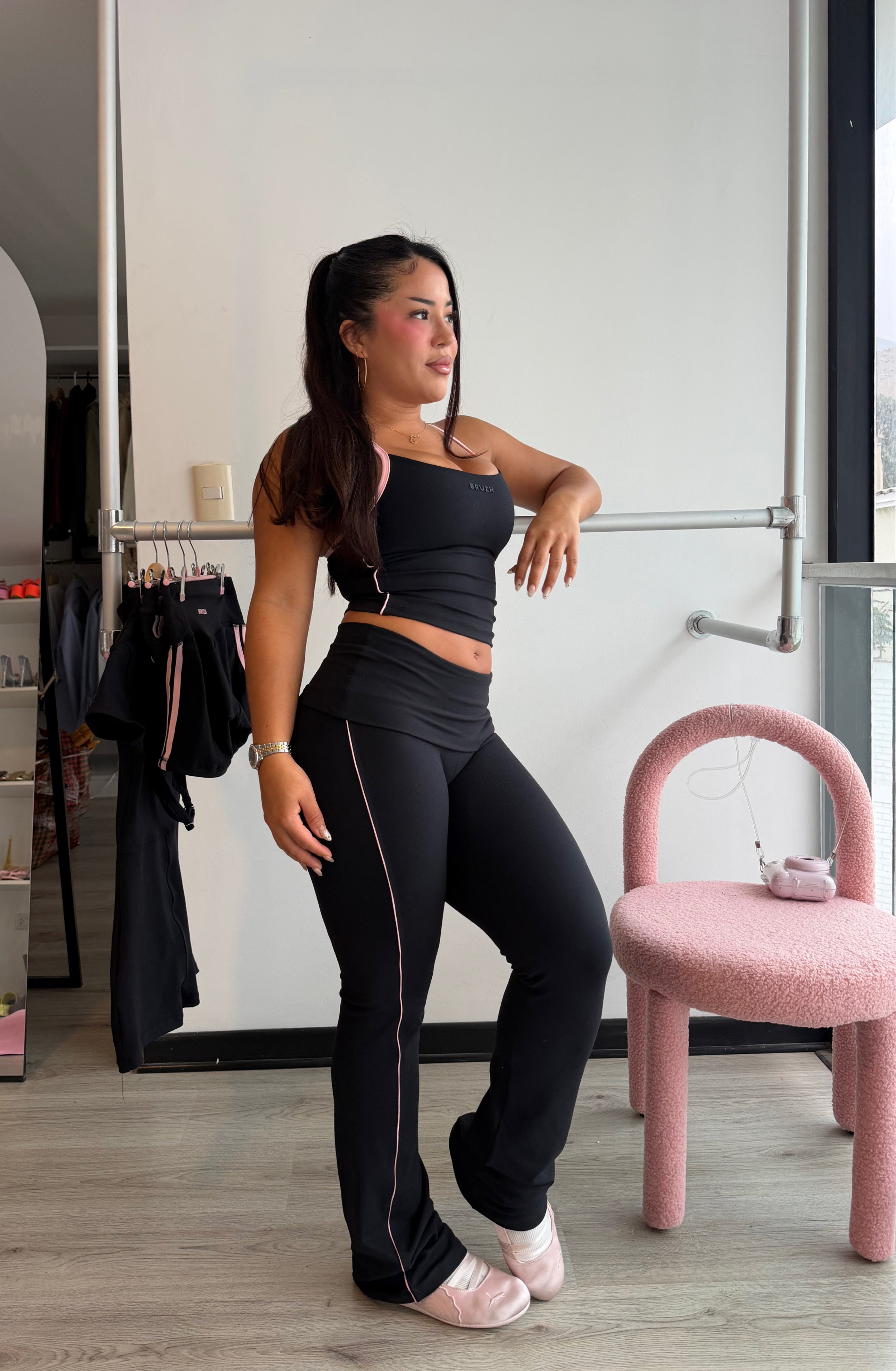 BLACK🖤+🎀PINK VIVIDI FAJA
