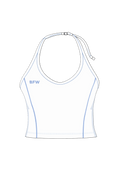 TOP HALTER WHITE