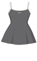 GRAY FAJA DRESS